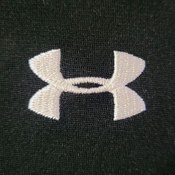 Under Armour AllSeasonGear® UA Qualifier Black 1/4 Zip Long Sleeve Pullover - Picture 11 of 14